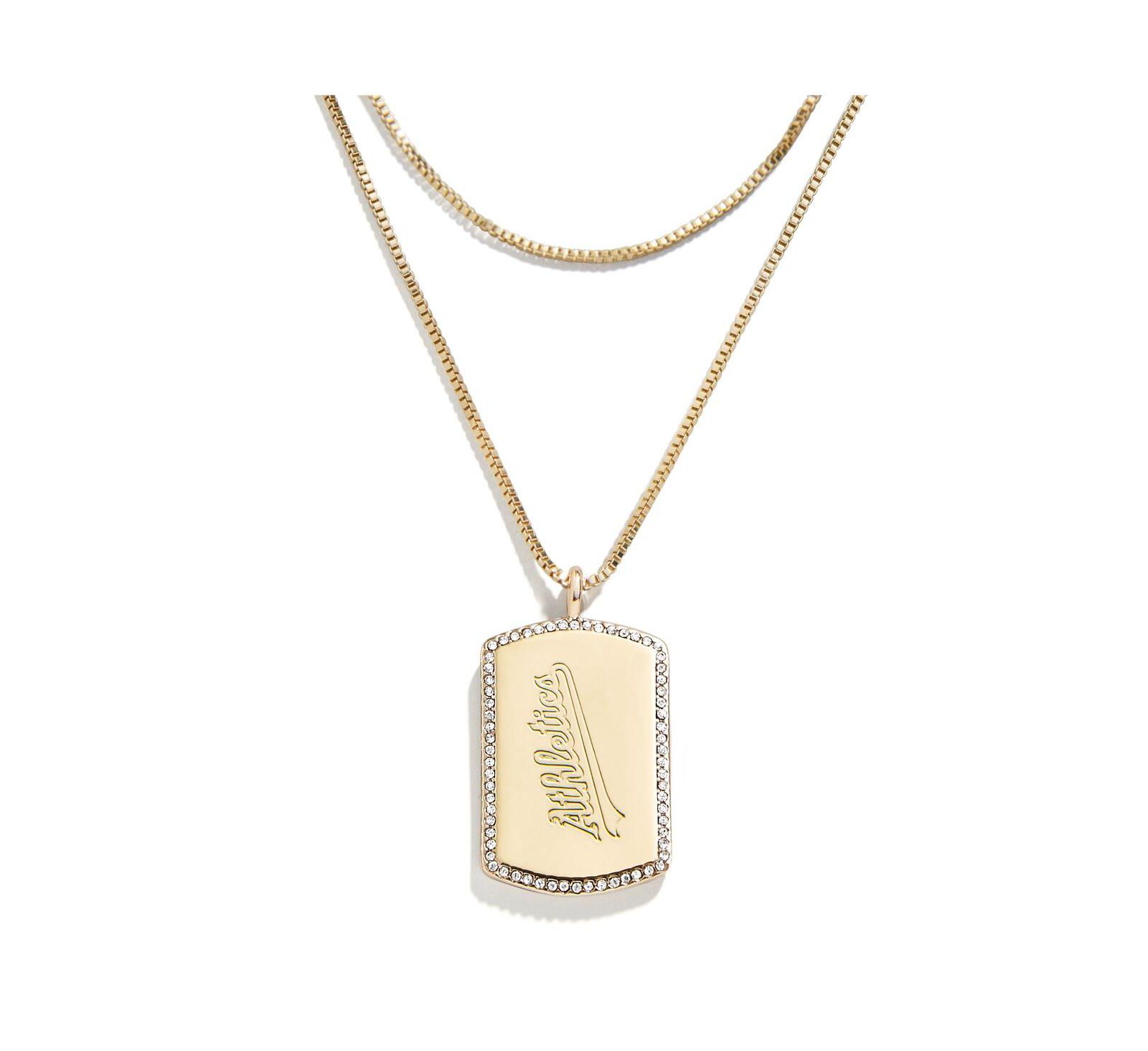Ожерелье WEAR by Erin Andrews x Baublebar Athletics Dog Tag