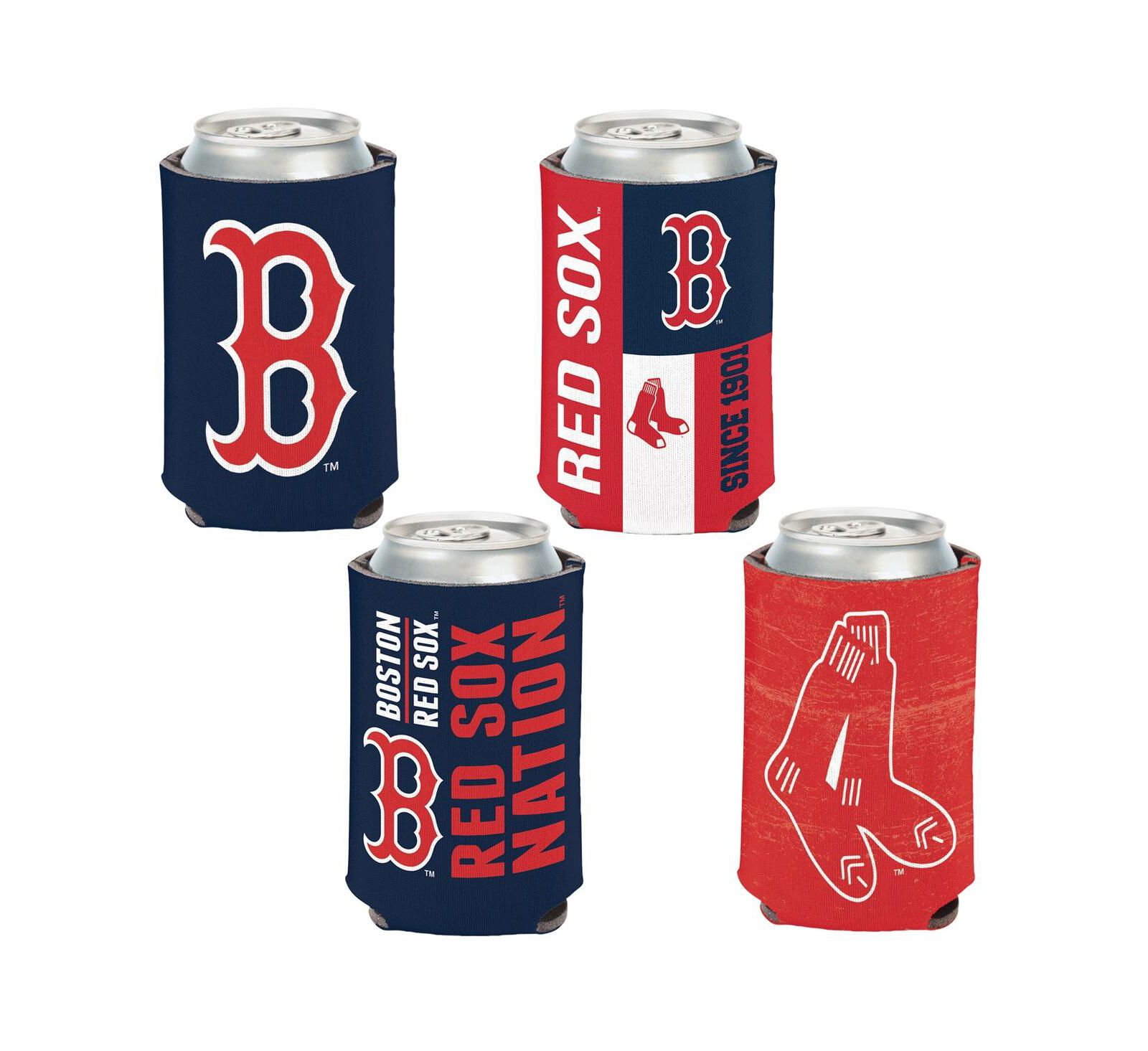Набор охлаждающих чехлов для банок Wincraft Boston Red Sox, 4 шт, 12oz.