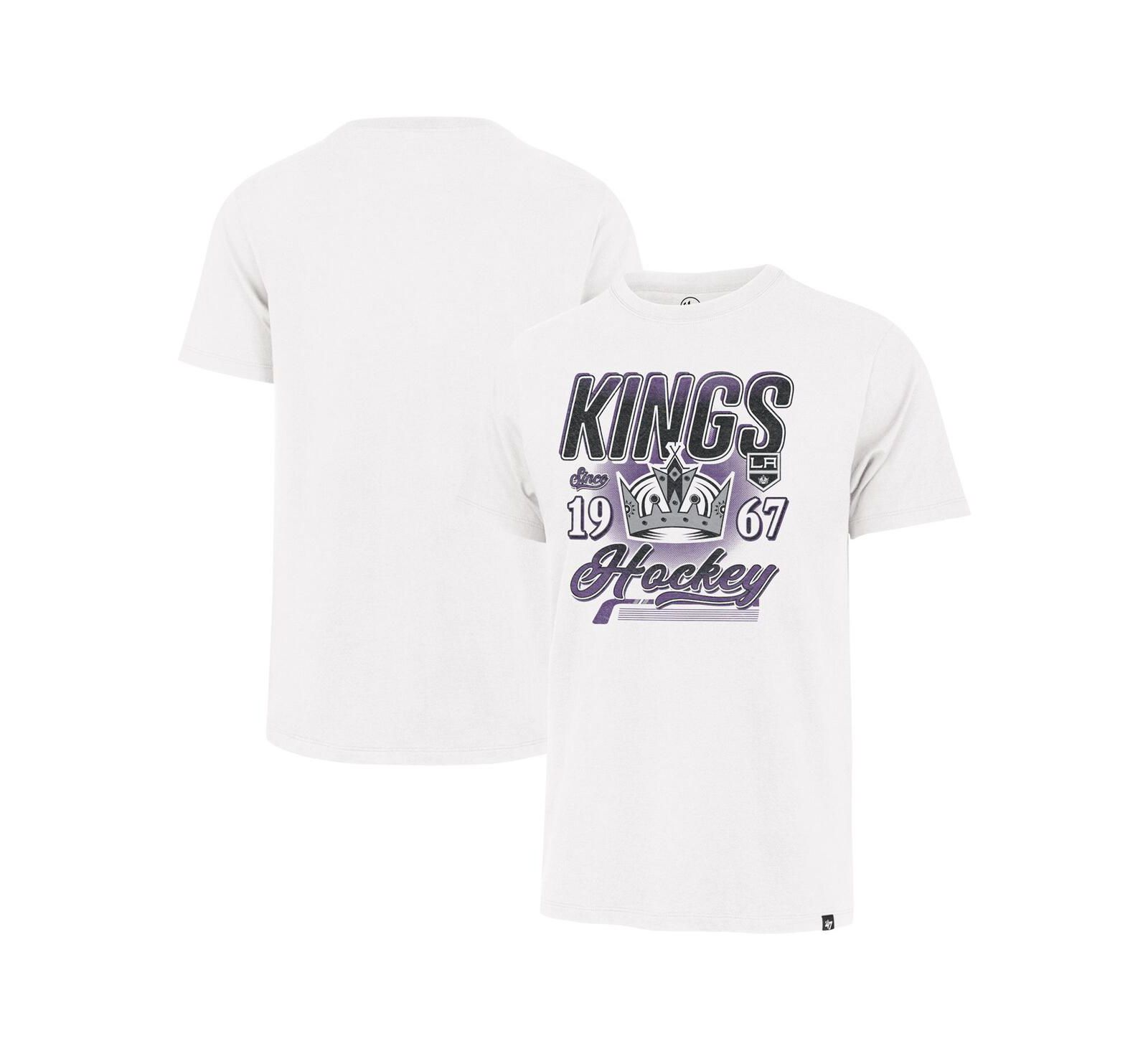 '47 Brand Мужская белая футболка Los Angeles Kings Regional Localized Franklin