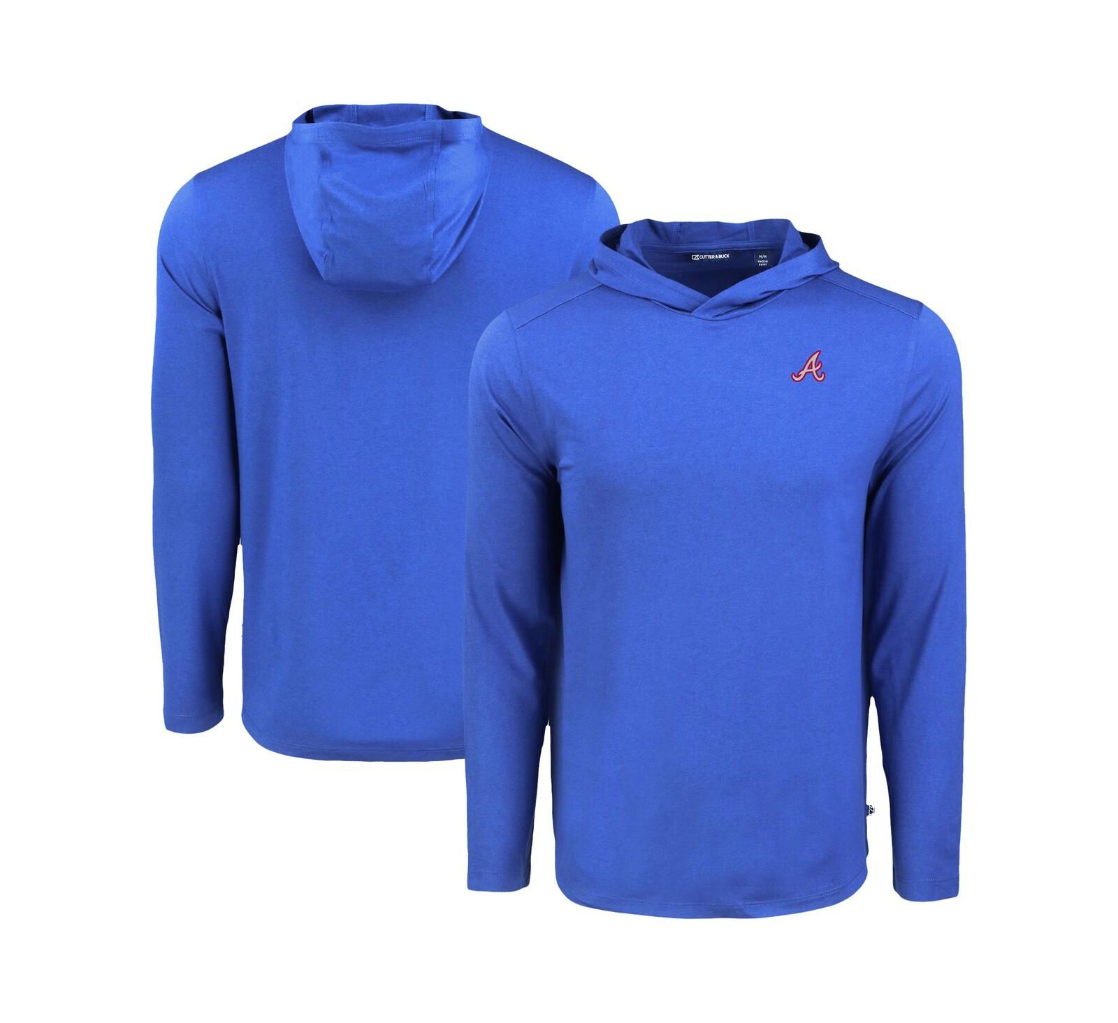 Cutter & Buck Мужской лонгслив-худи Atlanta Braves Coastline Epic Comfort Eco