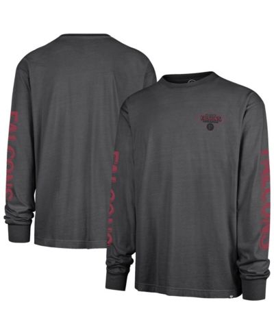 '47 Brand Men's Black Atlanta Falcons Cairn Ravine Foundation Long Sleeve T-Shirt