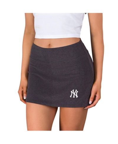 Женская юбка-шорт Concepts Sport New York Yankees Charcoal