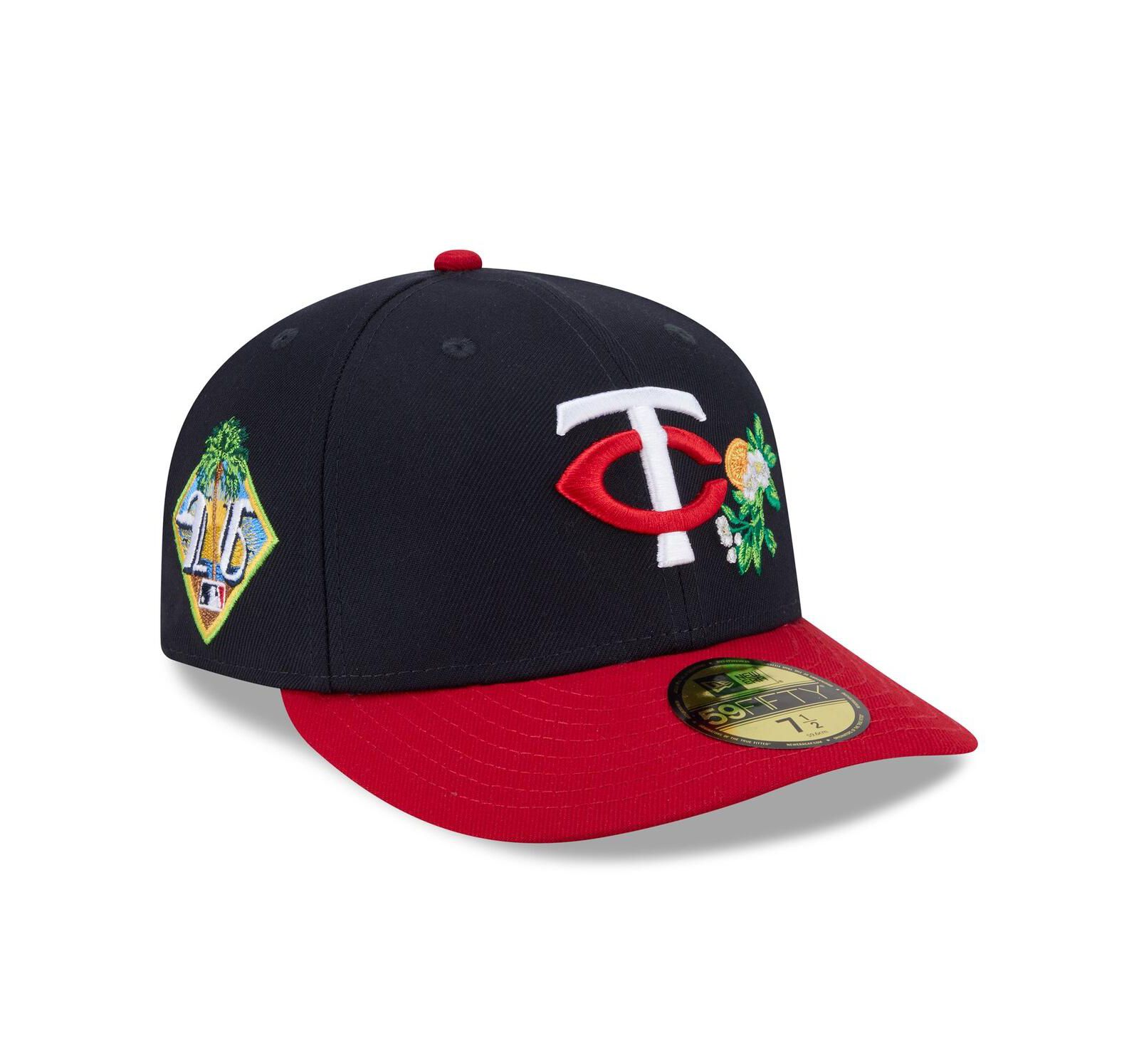 Мужская кепка New Era Minnesota Twins 2026 Spring Training 59FIFTY Fitted