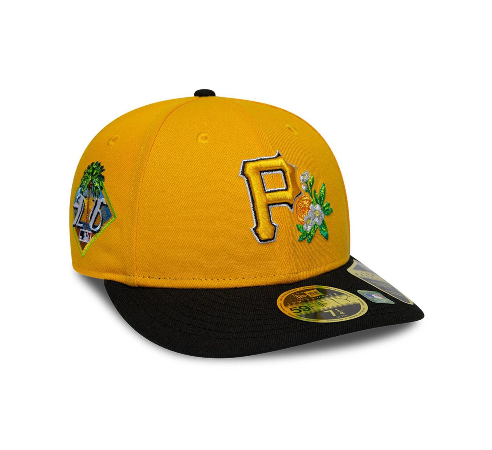 New Era Men's Gold/Black Pittsburgh Pirates 2026 Spring Training Low Profile 59FIFTY Fitted Hat