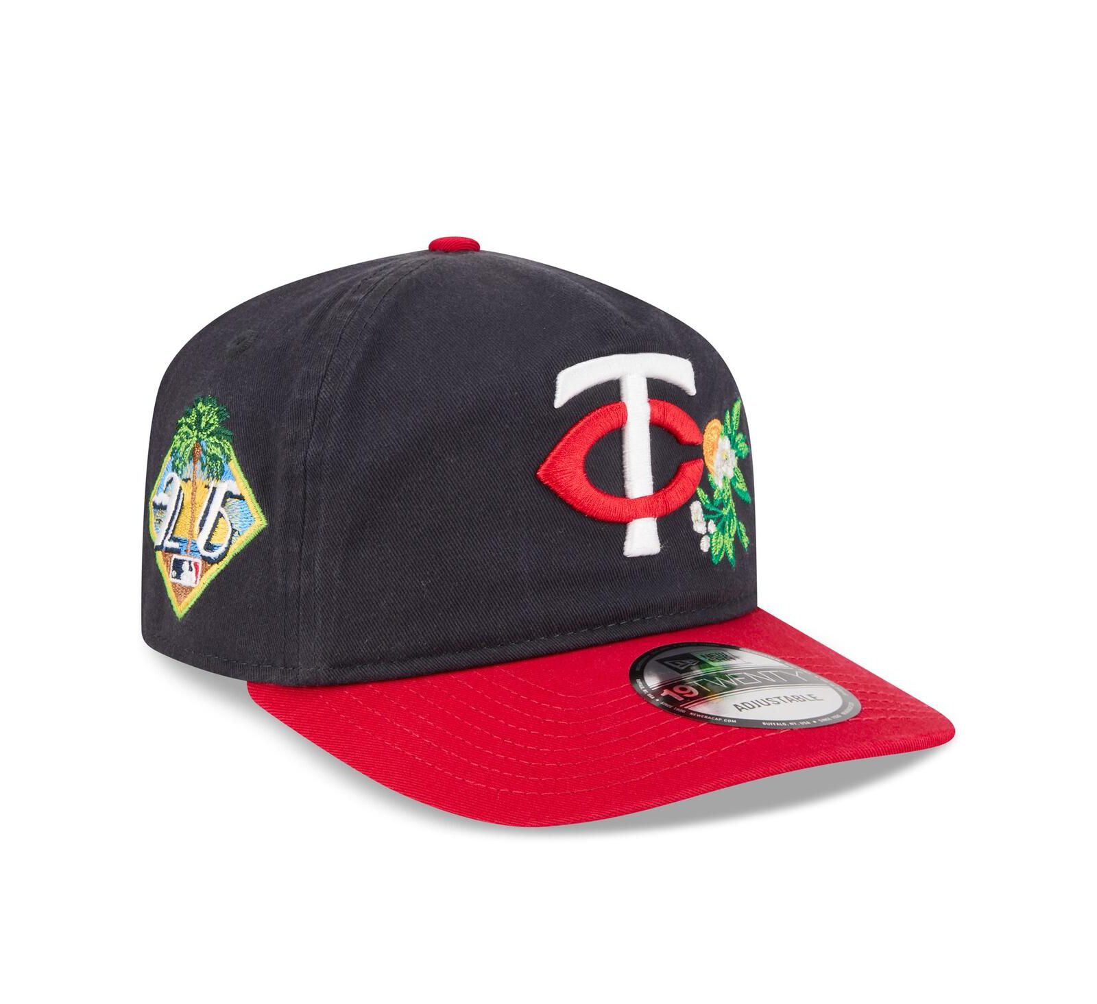 New Era Men's Navy/Red Minnesota Twins 2026 Spring Training 19TWENTY Adjustable Hat