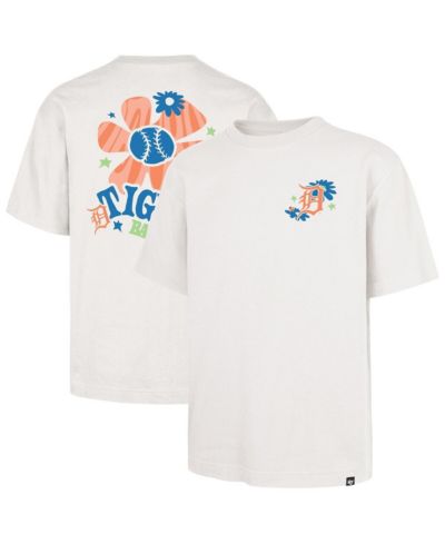 '47 Brand Мужская кремовая футболка Detroit Tigers Flora Foundation