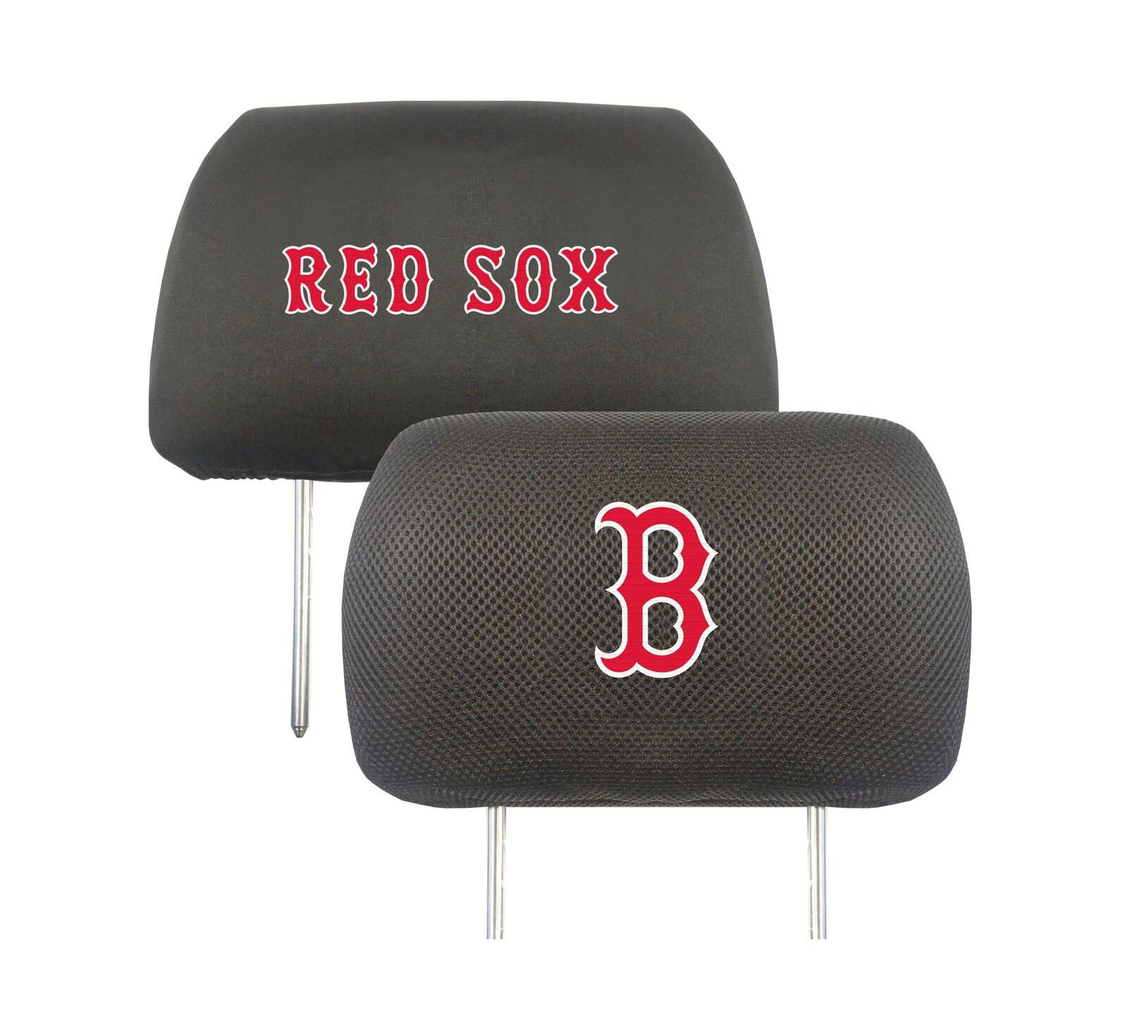 Logo Brands Boston Red Sox Car Head Rest Cover