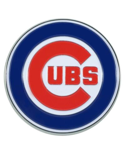 Автомобильный значок Logo Brands Chicago Cubs с тиснением