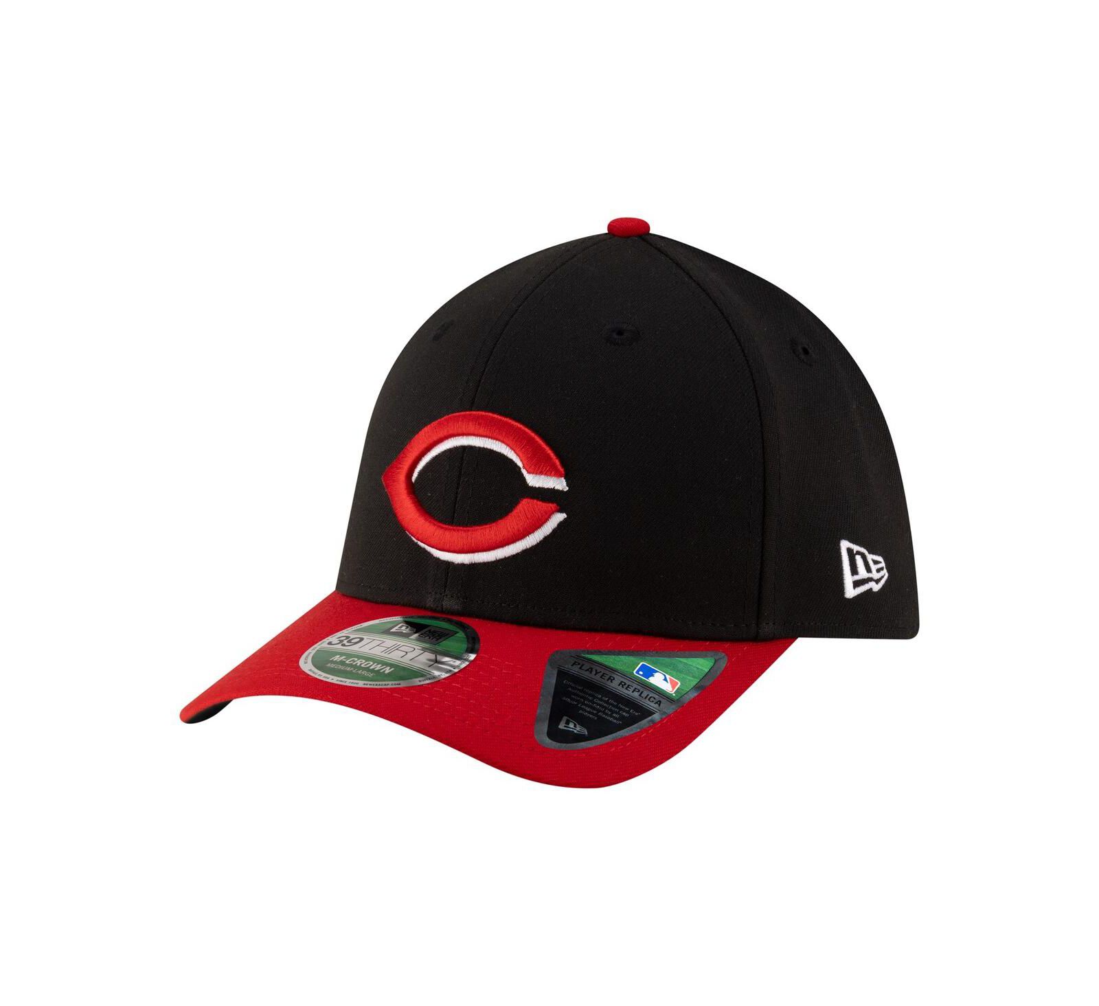New Era мужская кепка 39THIRTY M-Crown Flex Cincinnati Reds, черная