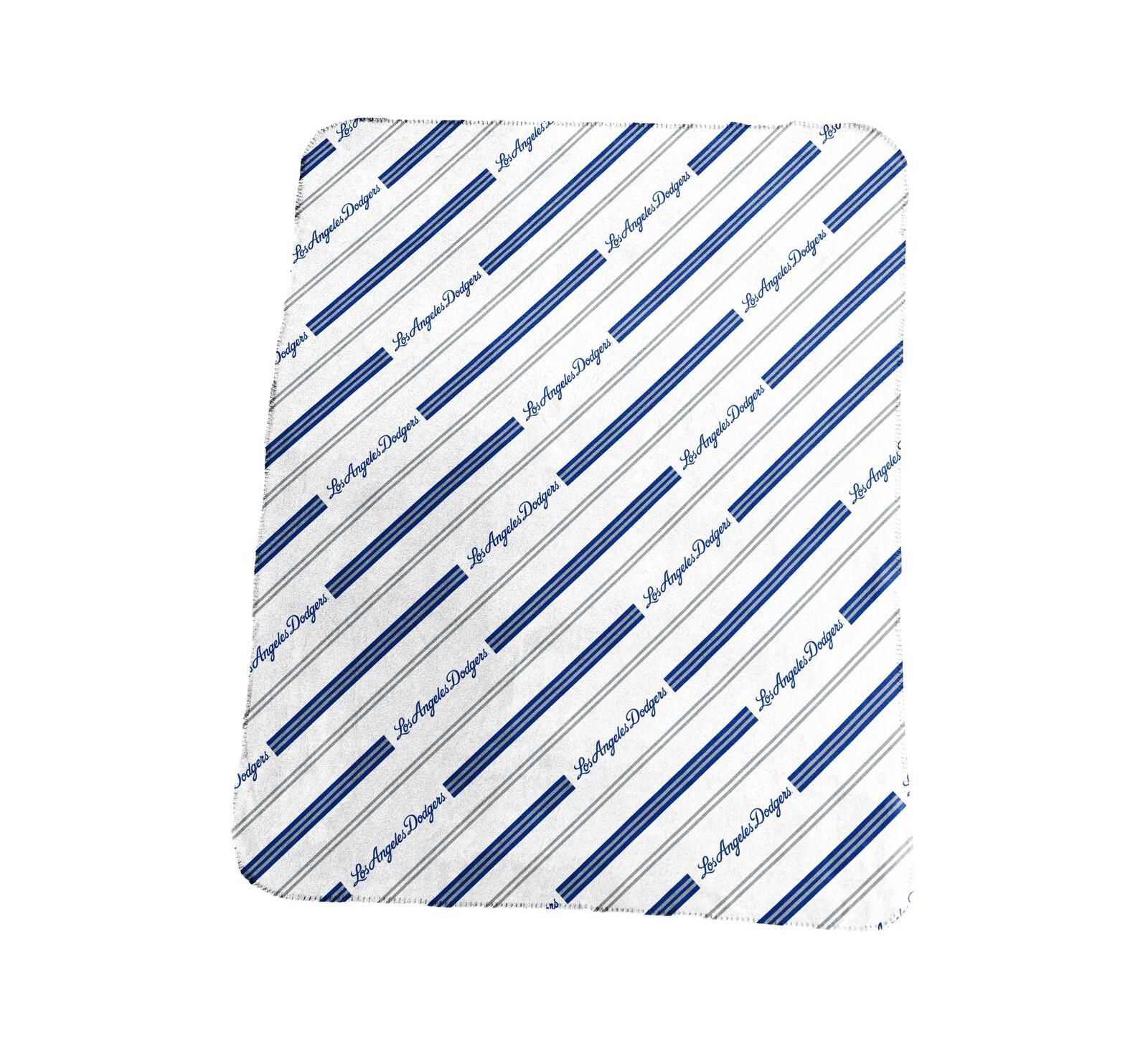 Флисовый плед Logo Brands Los Angeles Dodgers, 50" x 60"