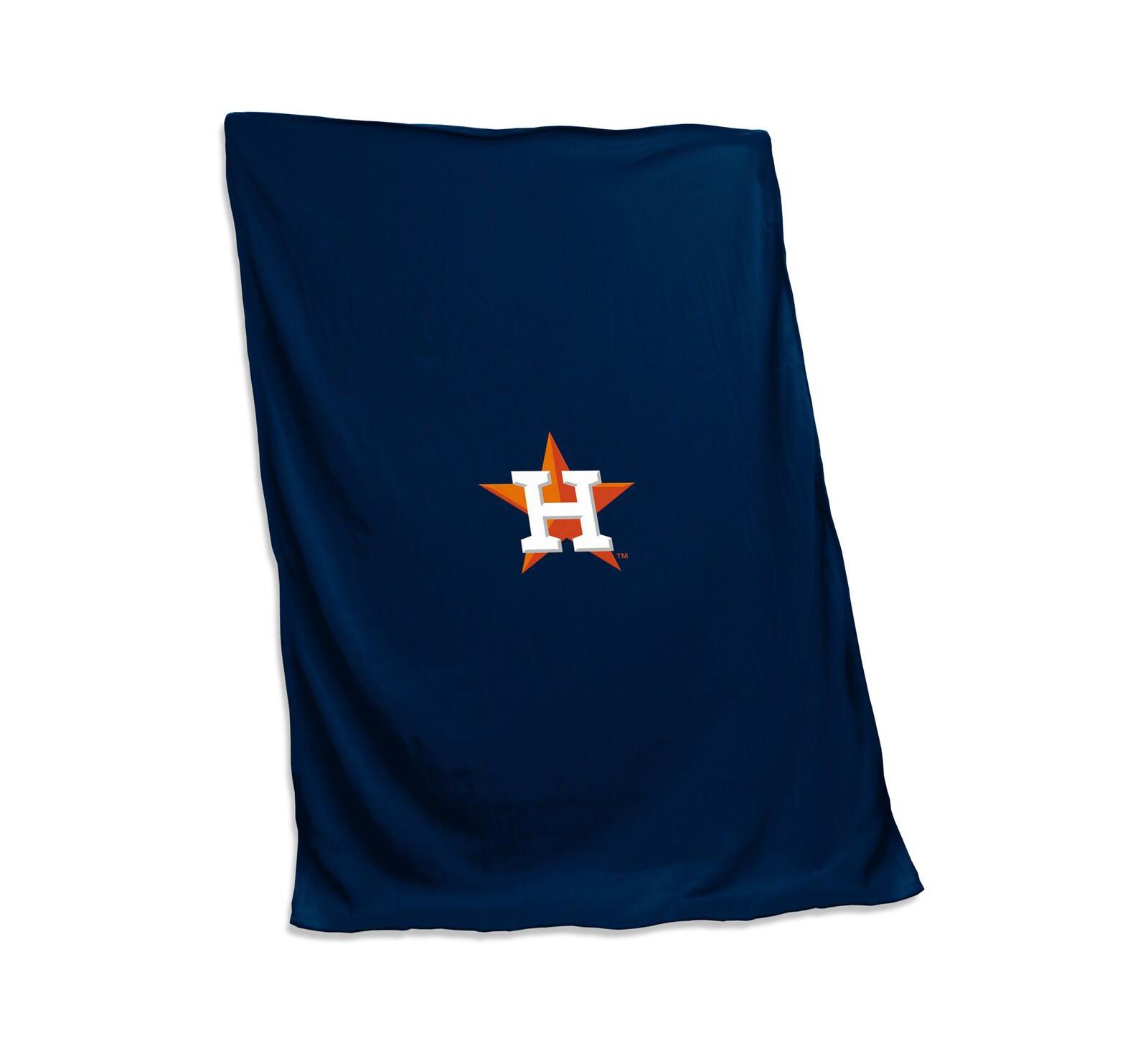 Logo Brands Houston Astros 54'' x 84'' Sweatshirt Blanket