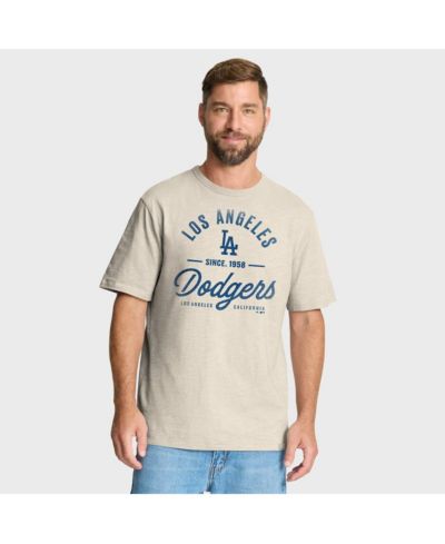 Мужская футболка Fanatics Los Angeles Dodgers Stadium, бежевая