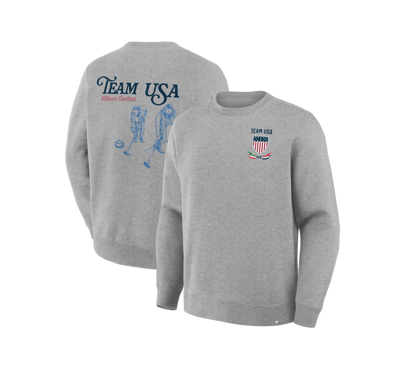 Fanatics Мужской свитшот Fanatics Team USA Milano Cortina 2026 Winter Olympics Curling