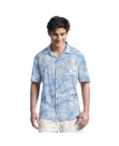 Мужская льняная рубашка Margaritaville Philadelphia Phillies, синяя