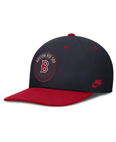 Мужская кепка Nike Navy/Red Boston Red Sox Cooperstown Collection Pro Dri-FIT Snapback