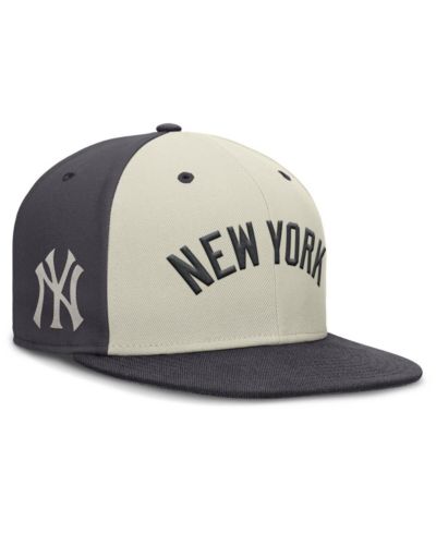 Nike Men's Cream New York Yankees Dri-FIT True Fitted Hat