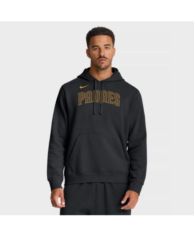 Худи Nike San Diego Padres Club, черное, Мужское