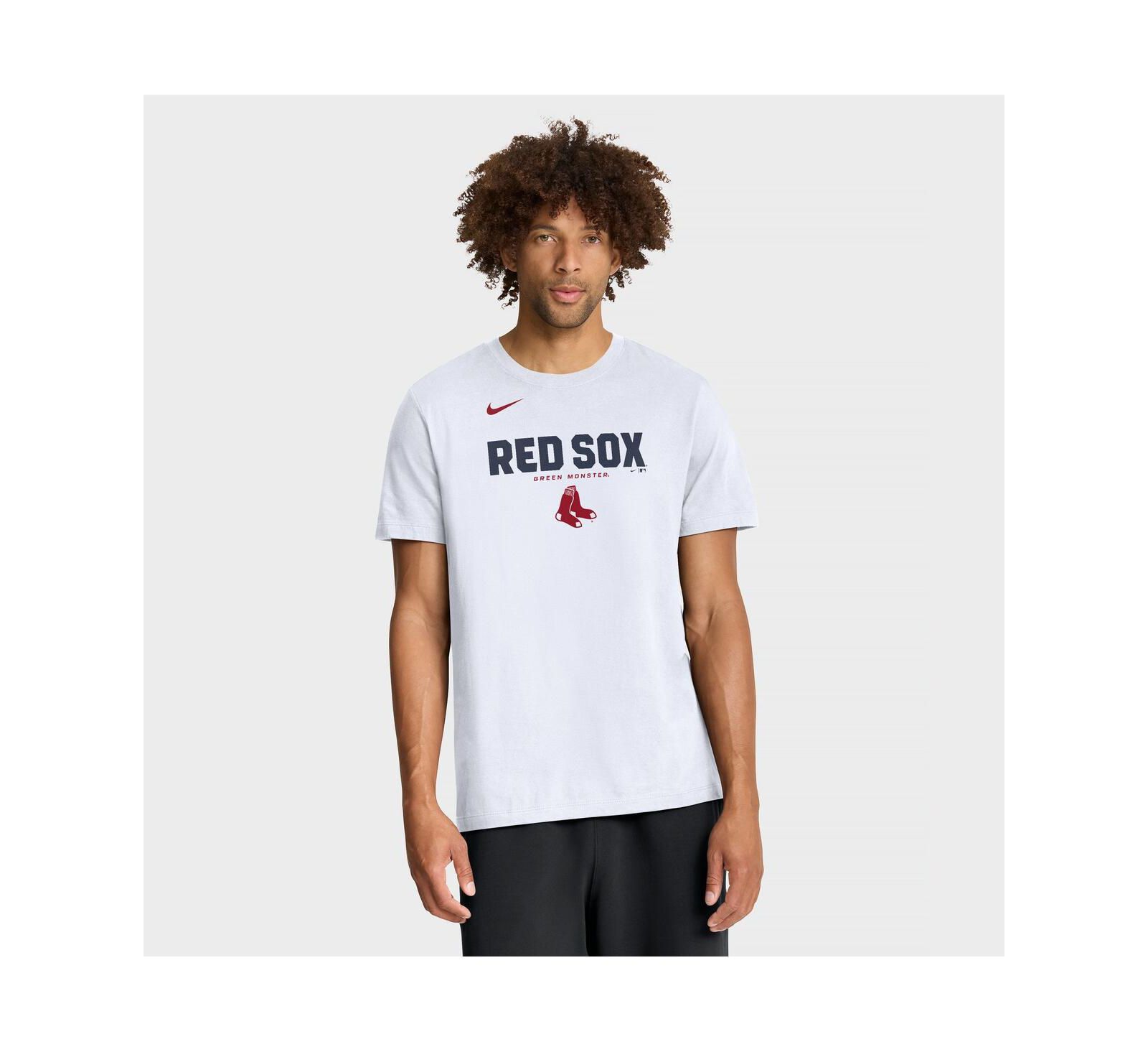 Футболка Nike Men's White Boston Red Sox Bold Team Name
