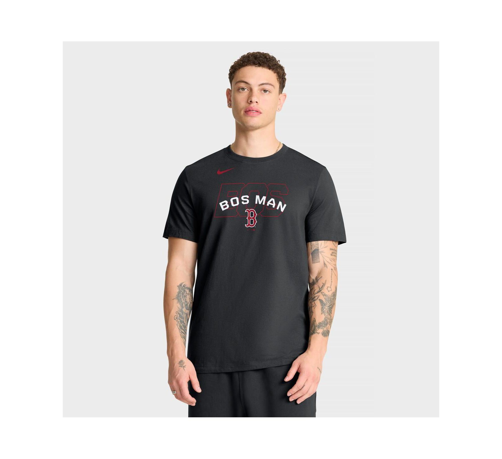 Мужская футболка Nike Black Boston Red Sox Primetime Fashion