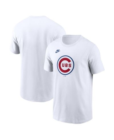 Nike мужская футболка Chicago Cubs Cooperstown Collection, белая
