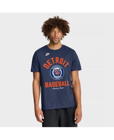 Nike Men's Navy Detroit Tigers Cooperstown Collection T-Shirt