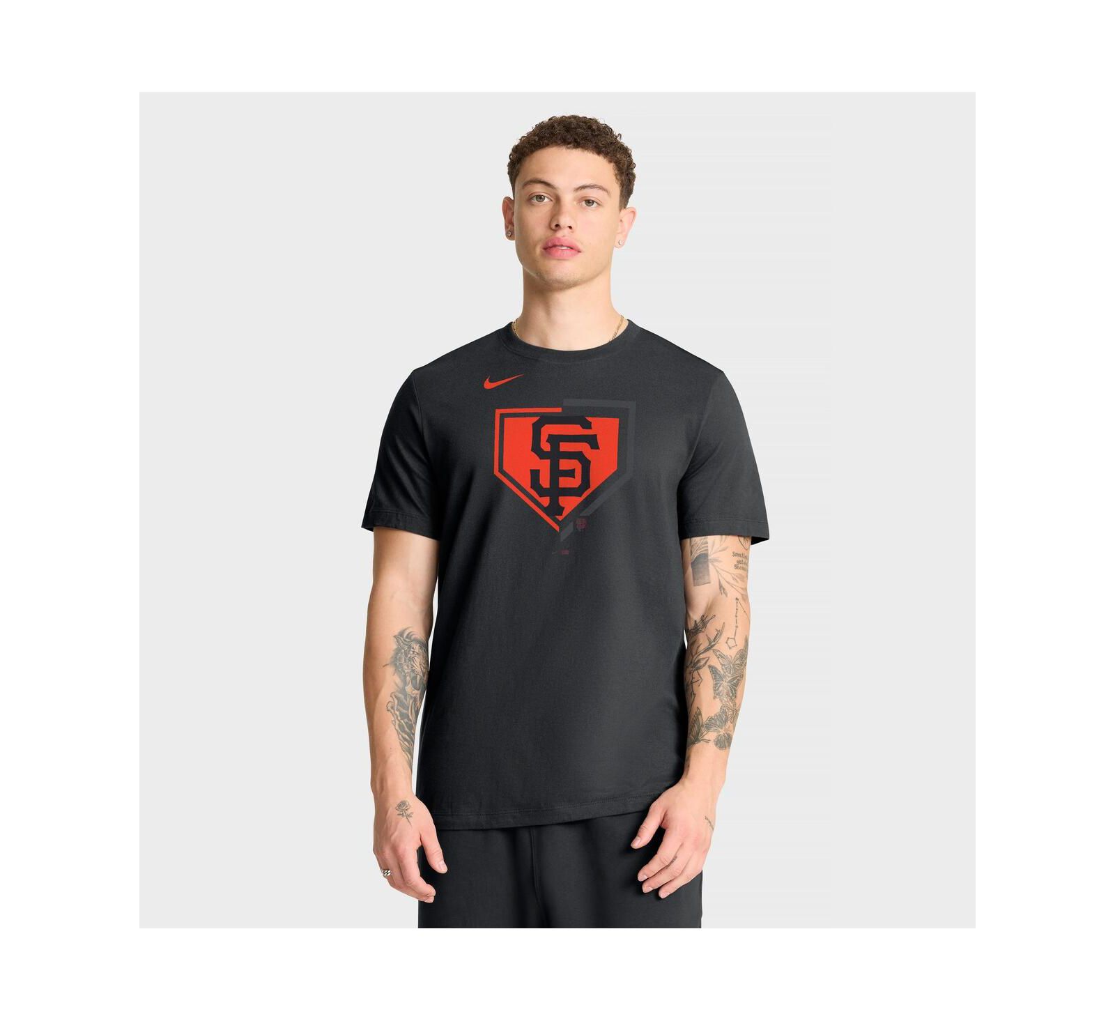 Мужская футболка Nike San Francisco Giants Icon, черная
