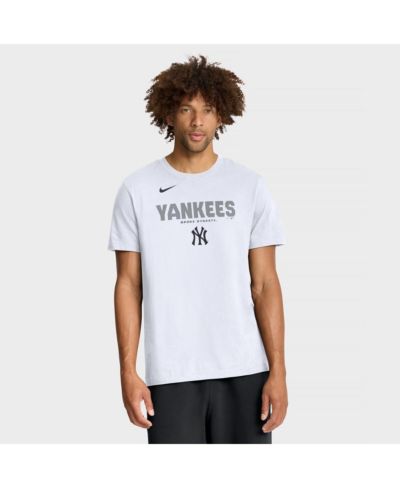 Nike Men's White New York Yankees Bold Team Name T-Shirt