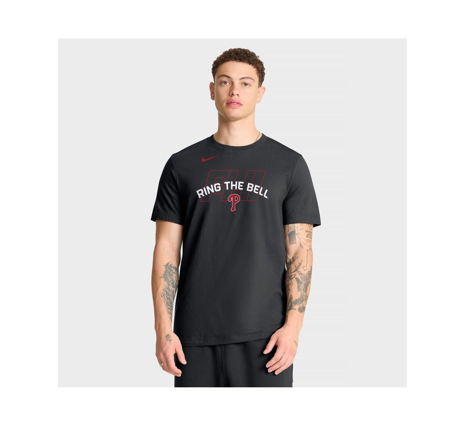 Nike Men's Black Philadelphia Phillies Primetime Fashion T-Shirt