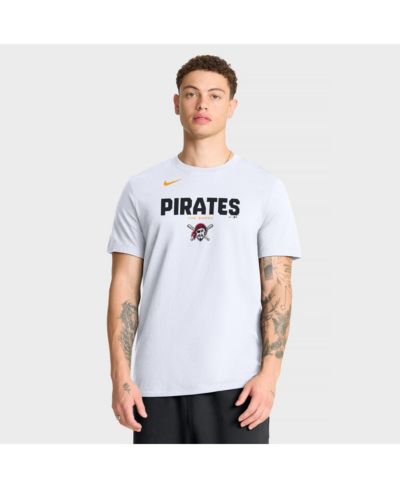 Nike Мужская футболка White Pittsburgh Pirates Bold Team Name