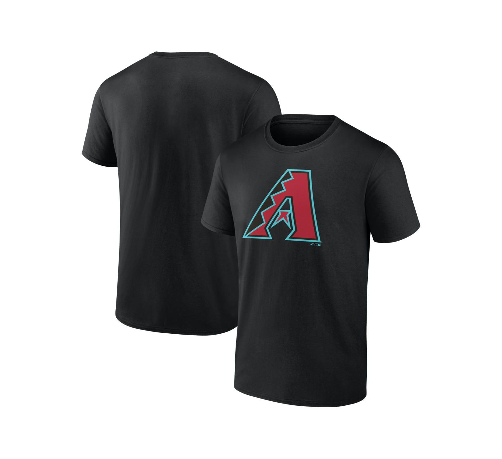 Logo Athletic Мужская футболка Black Arizona Diamondbacks Logo