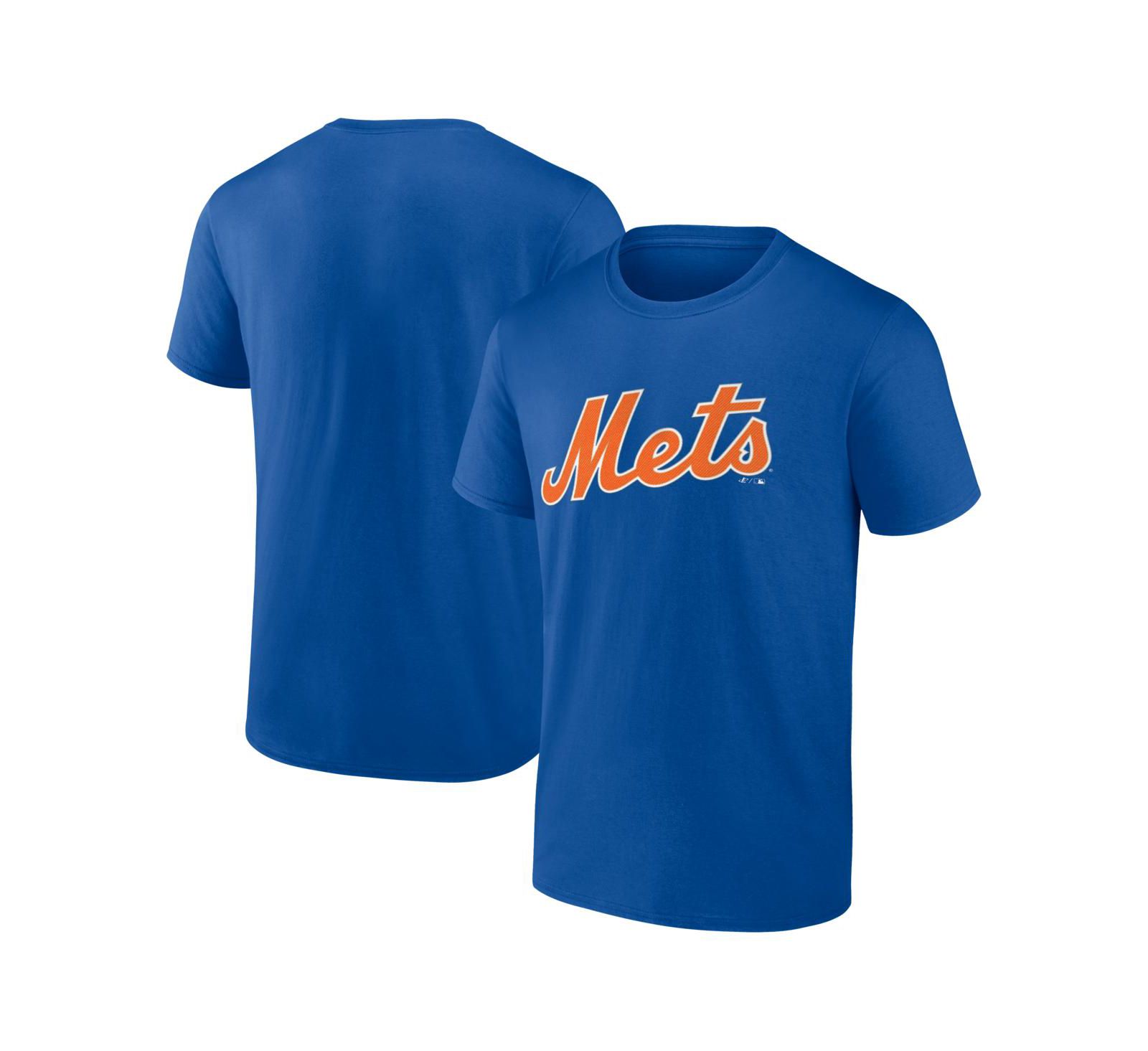 Мужская футболка Logo Athletic Royal New York Mets Wordmark
