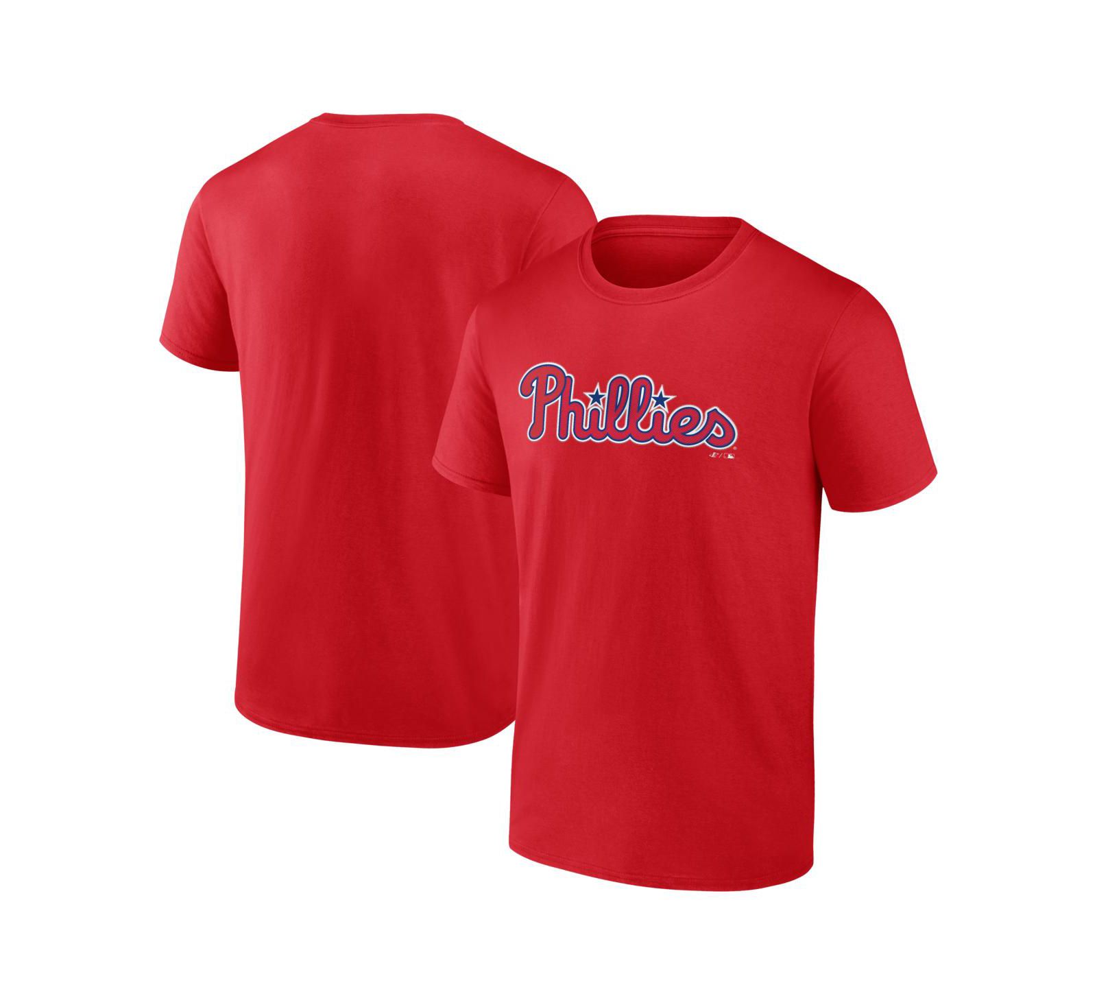 Logo Athletic Мужская футболка Philadelphia Phillies Wordmark Red