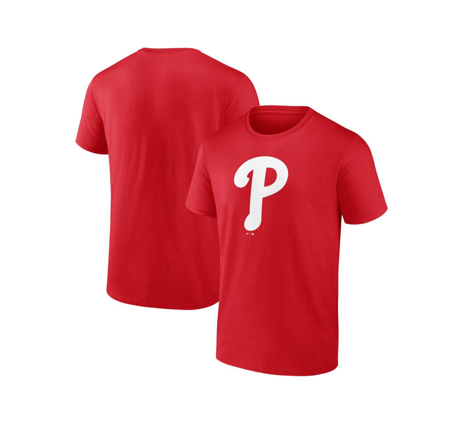 Мужская футболка Logo Athletic Red Philadelphia Phillies