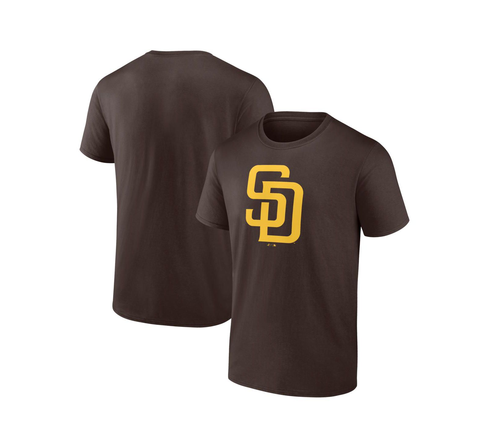Logo Athletic Мужская футболка Brown San Diego Padres Logo