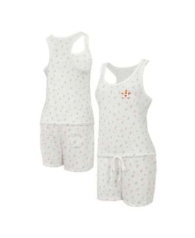Женский трикотажный ромпер Concepts Sport Houston Astros Gardner Hacci Cream