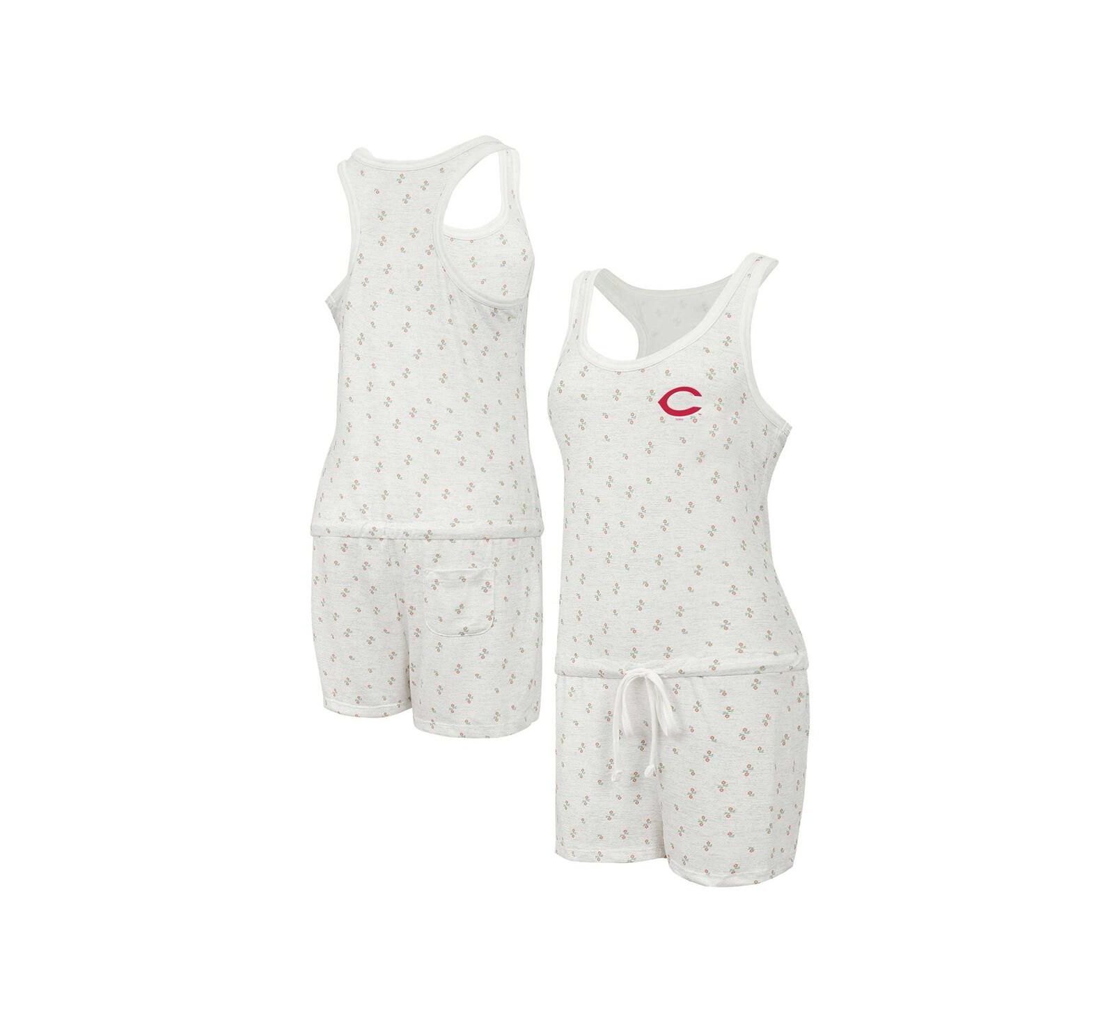 Женский трикотажный ромпер Concepts Sport Cream Cincinnati Reds Gardner Hacci