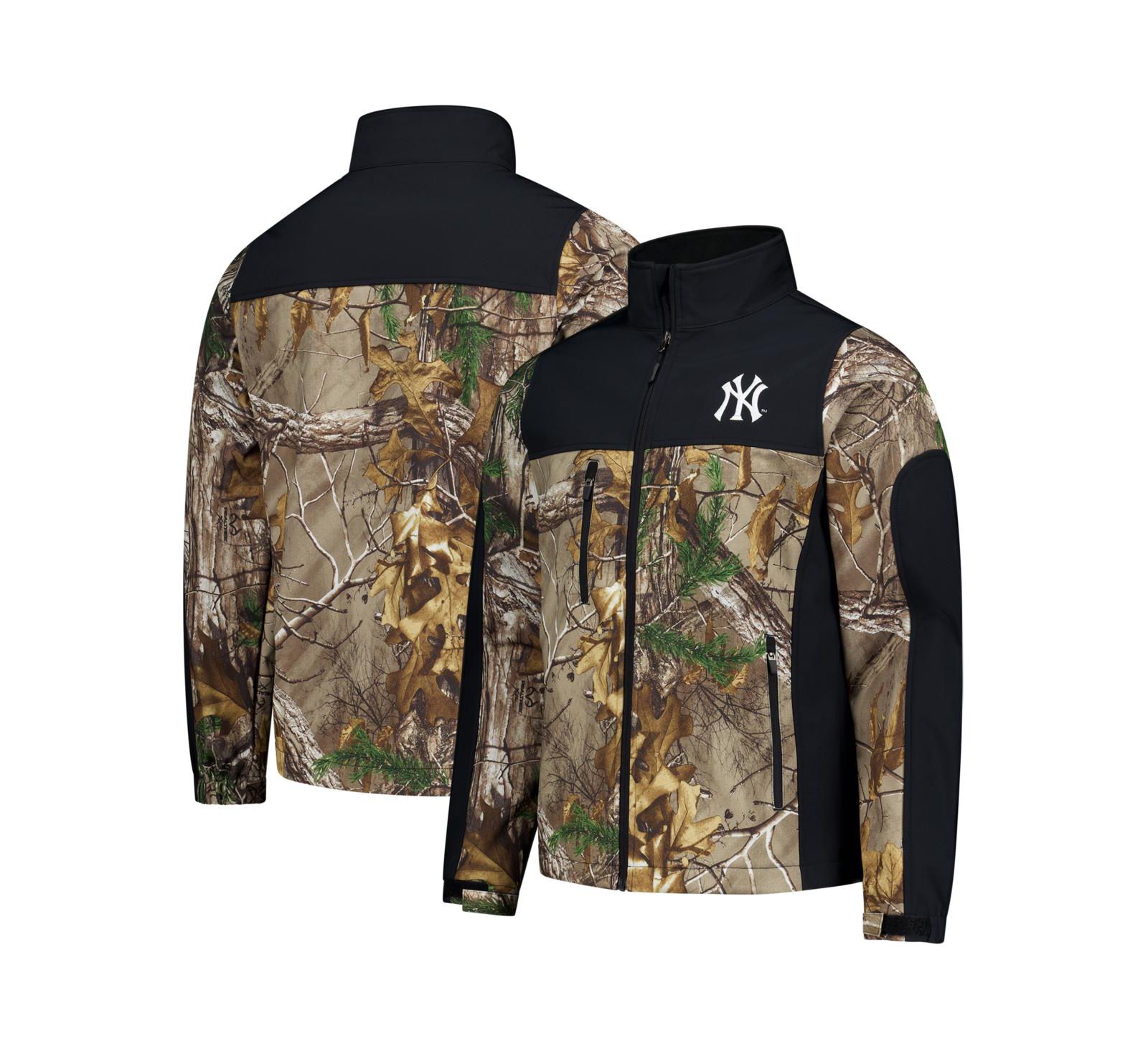 Мужская куртка Dunbrooke Camo New York Yankees Hunter Softshell Realtree Full-Zip