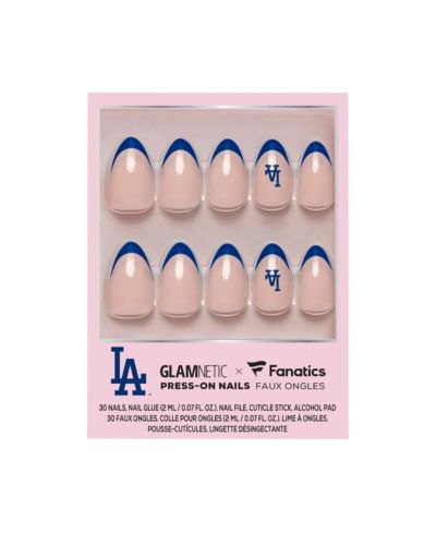 Набор для маникюра Wincraft Glamnetic x Fanatics Los Angeles Dodgers
