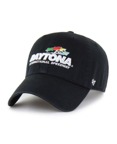 '47 Brand Мужская черная регулируемая кепка NASCAR Daytona 500 Clean Up
