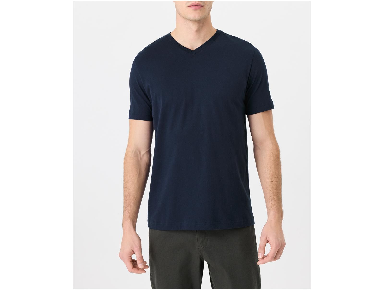 Pact Men's Organic Cotton Essential V-Neck Tee