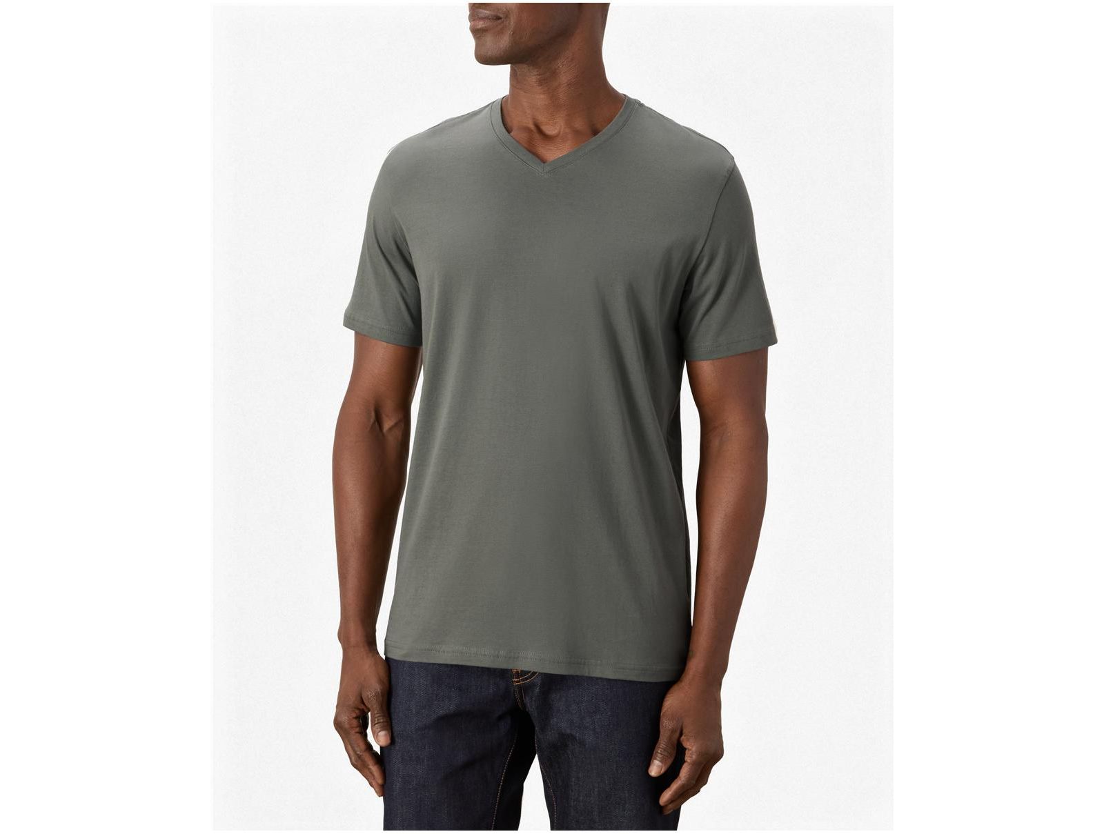 Мужская футболка Pact Men's Organic Cotton Essential V-Neck Tee