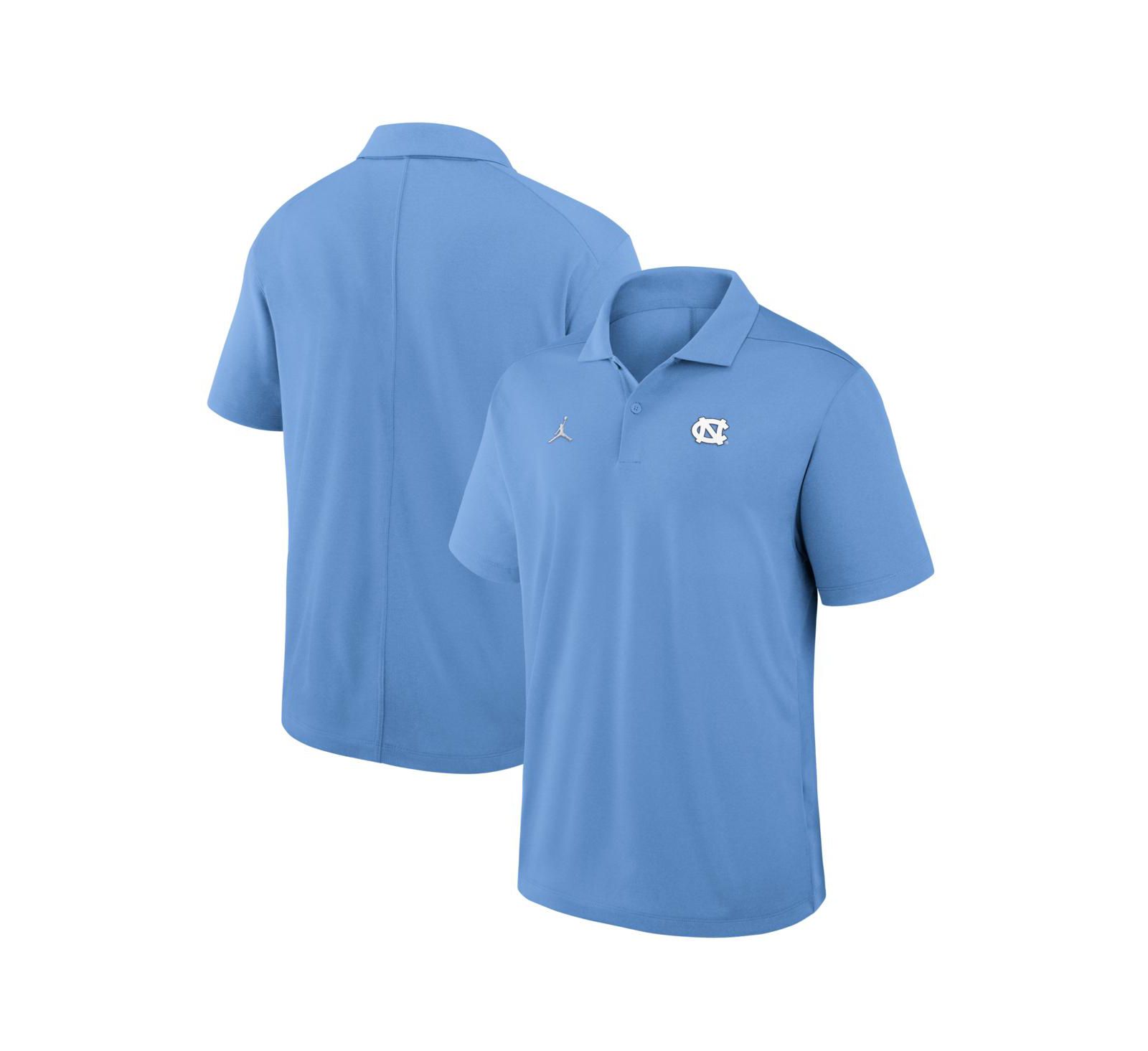 Мужская поло-рубашка Jordan Brand Jordan Carolina Blue North Carolina Tar Heels Primetime Victory Plus Dri-FIT