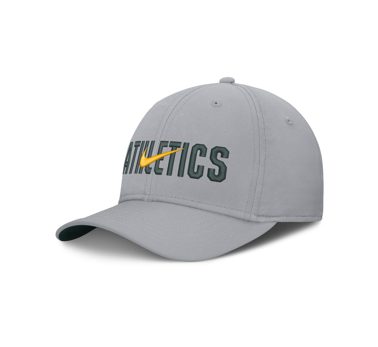 Мужская кепка Nike Gray Athletics Primetime Dri-FIT