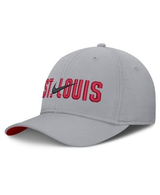 Nike Men's Gray St. Louis Cardinals Primetime Dri-FIT Rise Bozz Flex Hat
