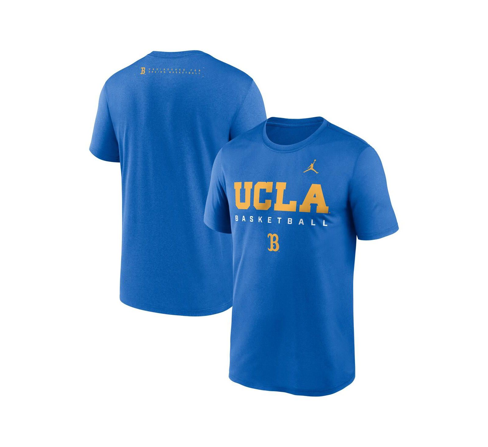 Мужская футболка Jordan UCLA Bruins 2025 Courtside Basketball Legend Dri-FIT