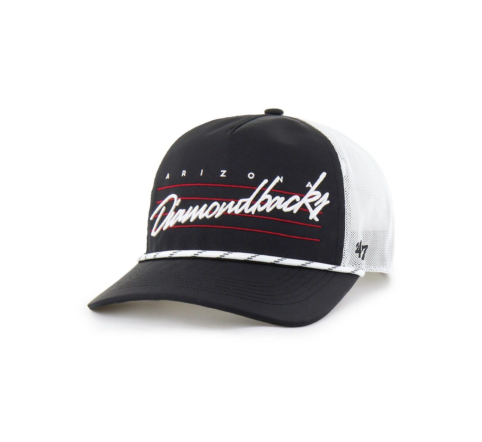 '47 Brand Men's Black Arizona Diamondbacks Brrr Downburst Mesh Hitch Adjustable Hat