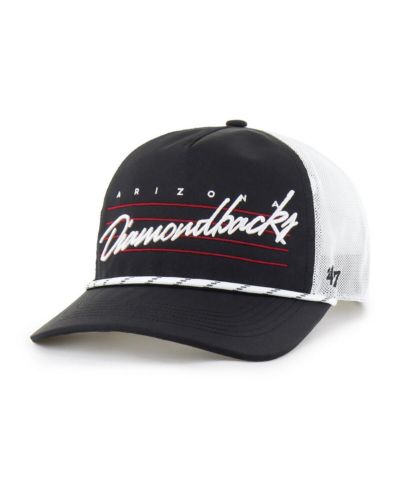 Мужская кепка '47 Brand Arizona Diamondbacks Brrr Downburst Mesh Hitch, регулируемая, черная