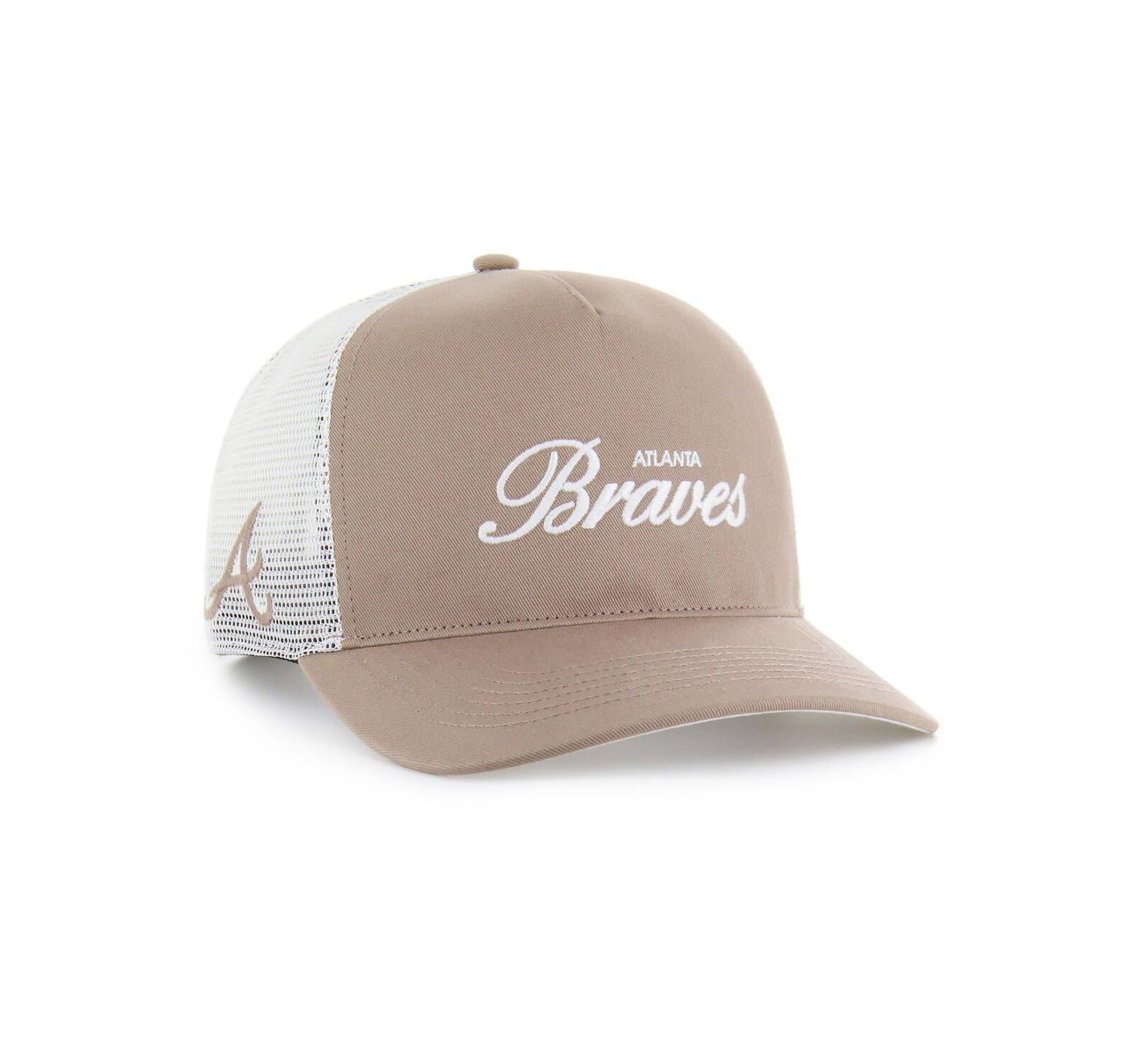 Мужская сетчатая кепка '47 Brand Atlanta Braves Foundational Mesh Hitch с регулировкой