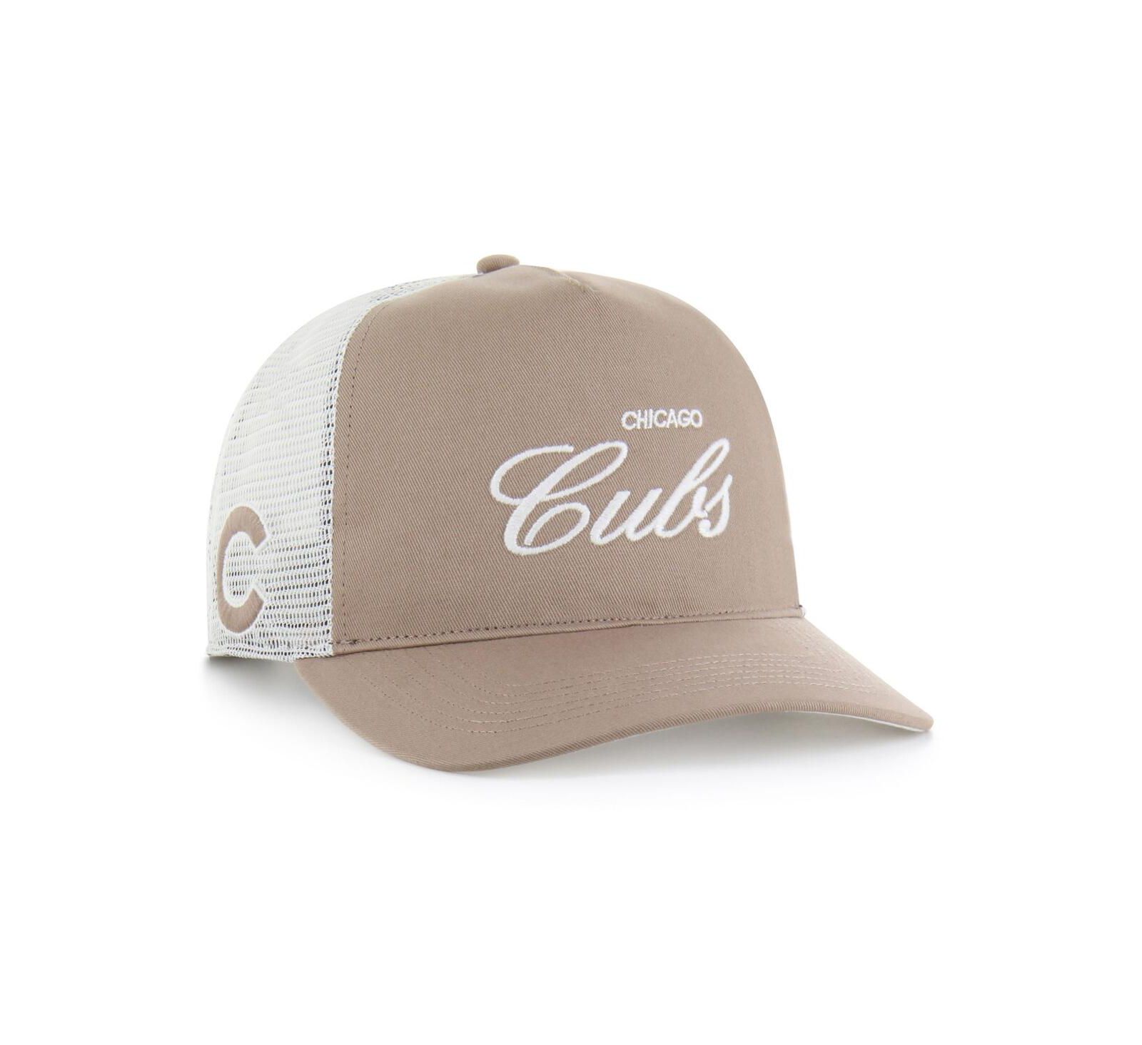 '47 Brand мужская сетчатая кепка Chicago Cubs, коричневая