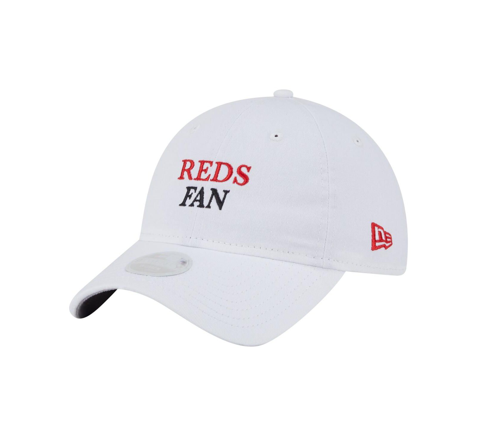 Женская регулируемая кепка New Era Cincinnati Reds 9TWENTY, белая
